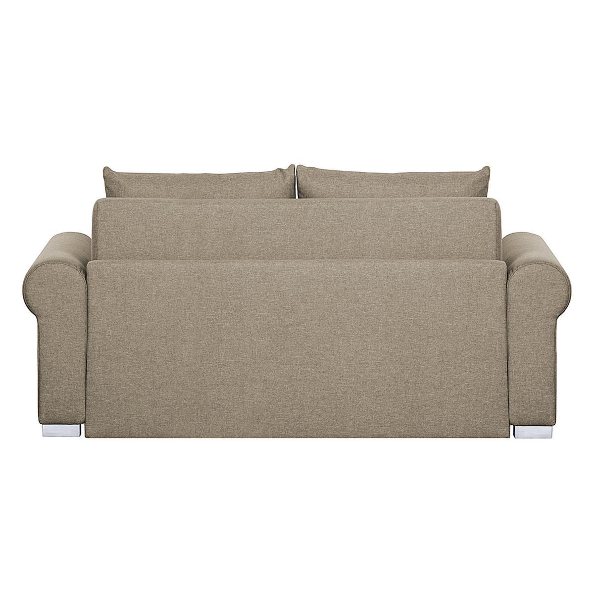 SCHLAFSOFA - Beige, Textil (184/90/90cm) - home24