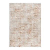 KURZFLORTEPPICH Beige / Kupfer Keops 192/290 cm - Rostfarben/Beige, Naturmaterialien/Textil (192/290cm) - Atticgo