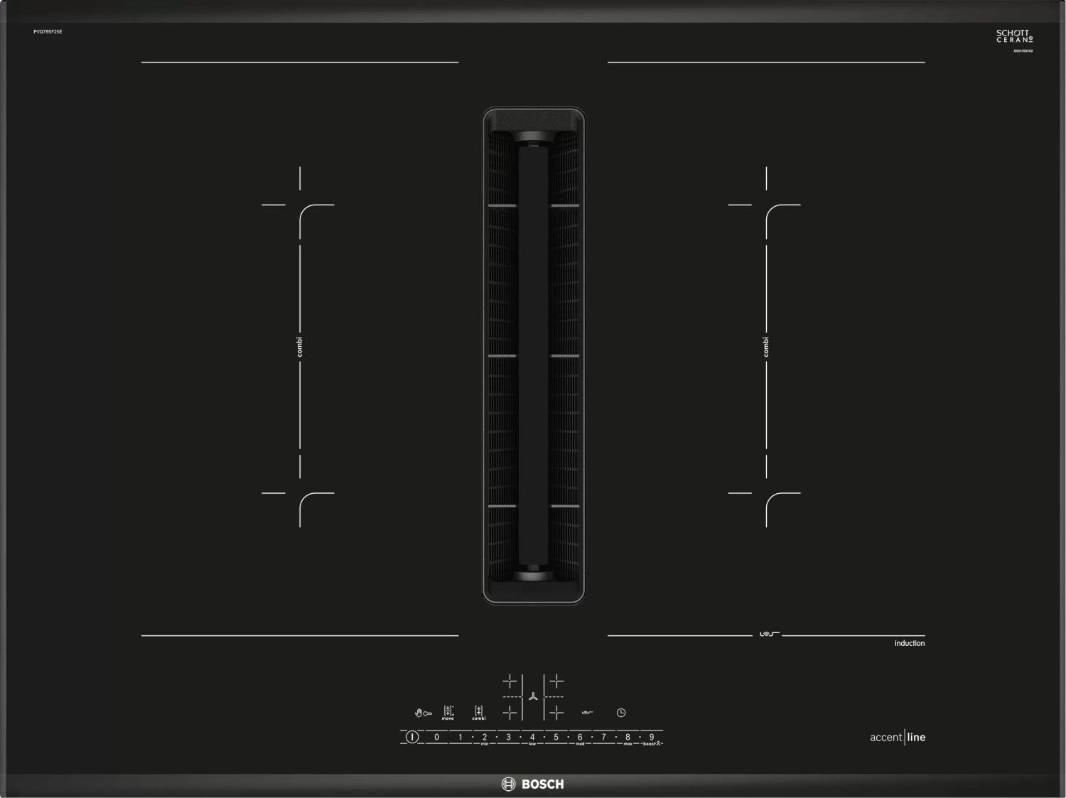 KOCHFELD-DUNSTABZUG-KOMBI PVQ795F25E - Bosch