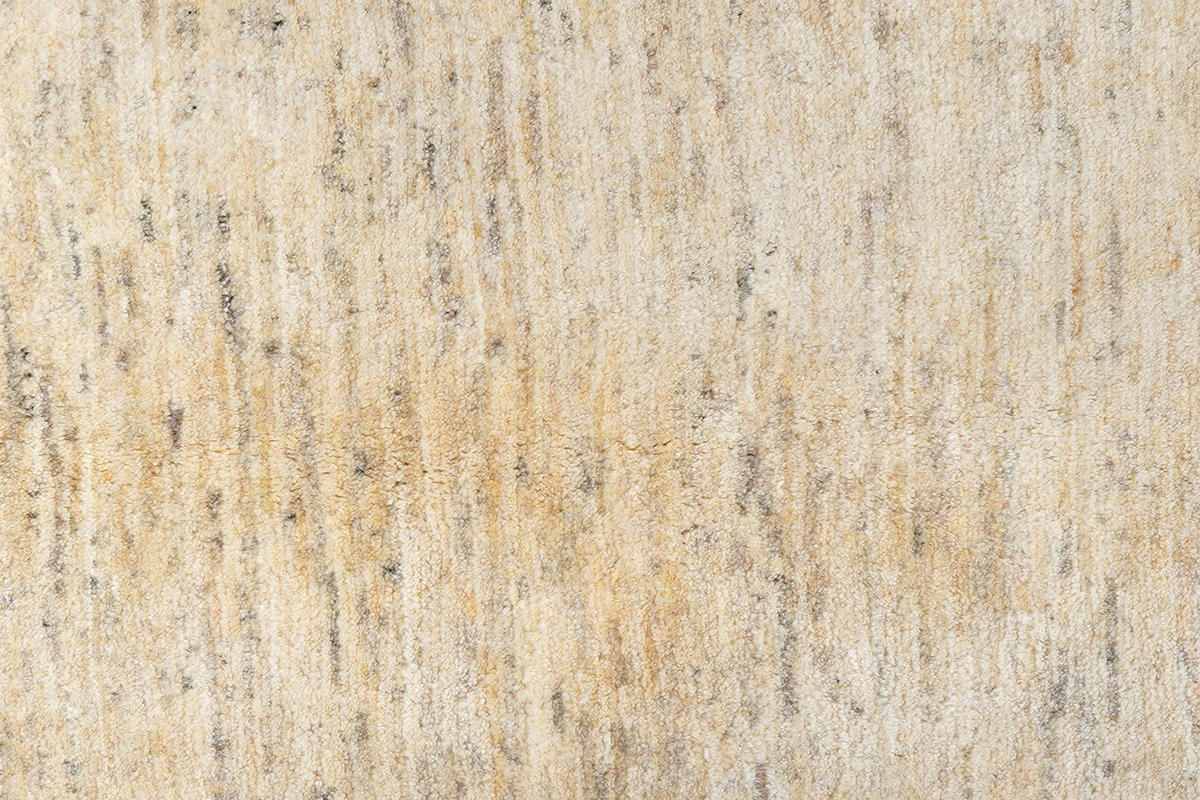 GABBEH-TEPPICH handgeknüpft Beige 195/154 cm Schurwolle - Beige, Textil (154/195cm) - Looma