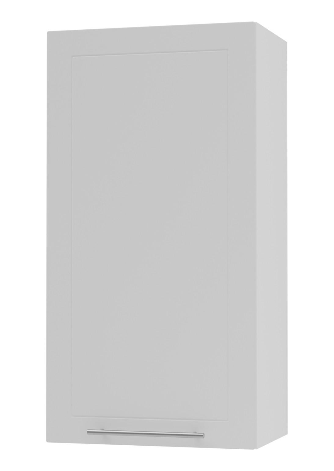 KÜCHENHÄNGESCHRANK Kvantum W4/50 Weiß Matt / Weiß Matt 50 / 32,5 / 96cm - Weiß, Holz/Holzwerkstoff (50/96/32.5cm) - Feldmann-Wohnen