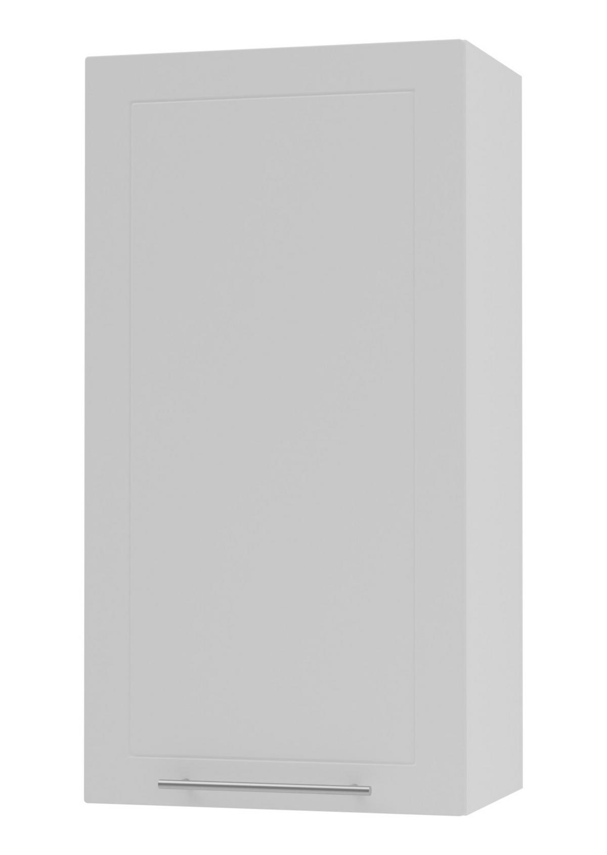 KÜCHENHÄNGESCHRANK Kvantum W4/50 Weiß Matt / Weiß Matt 50 / 32,5 / 96cm - Weiß, Holz/Holzwerkstoff (50/96/32.5cm) - Feldmann-Wohnen