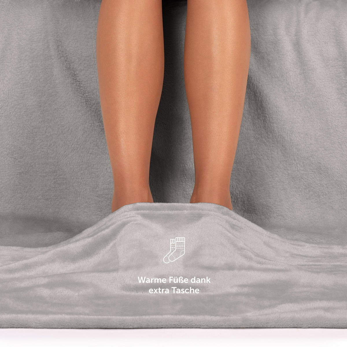 ÄRMELDECKE Iselin, 90/105cm, Rosa - Rosa, Textil (30/105cm) - Blumtal