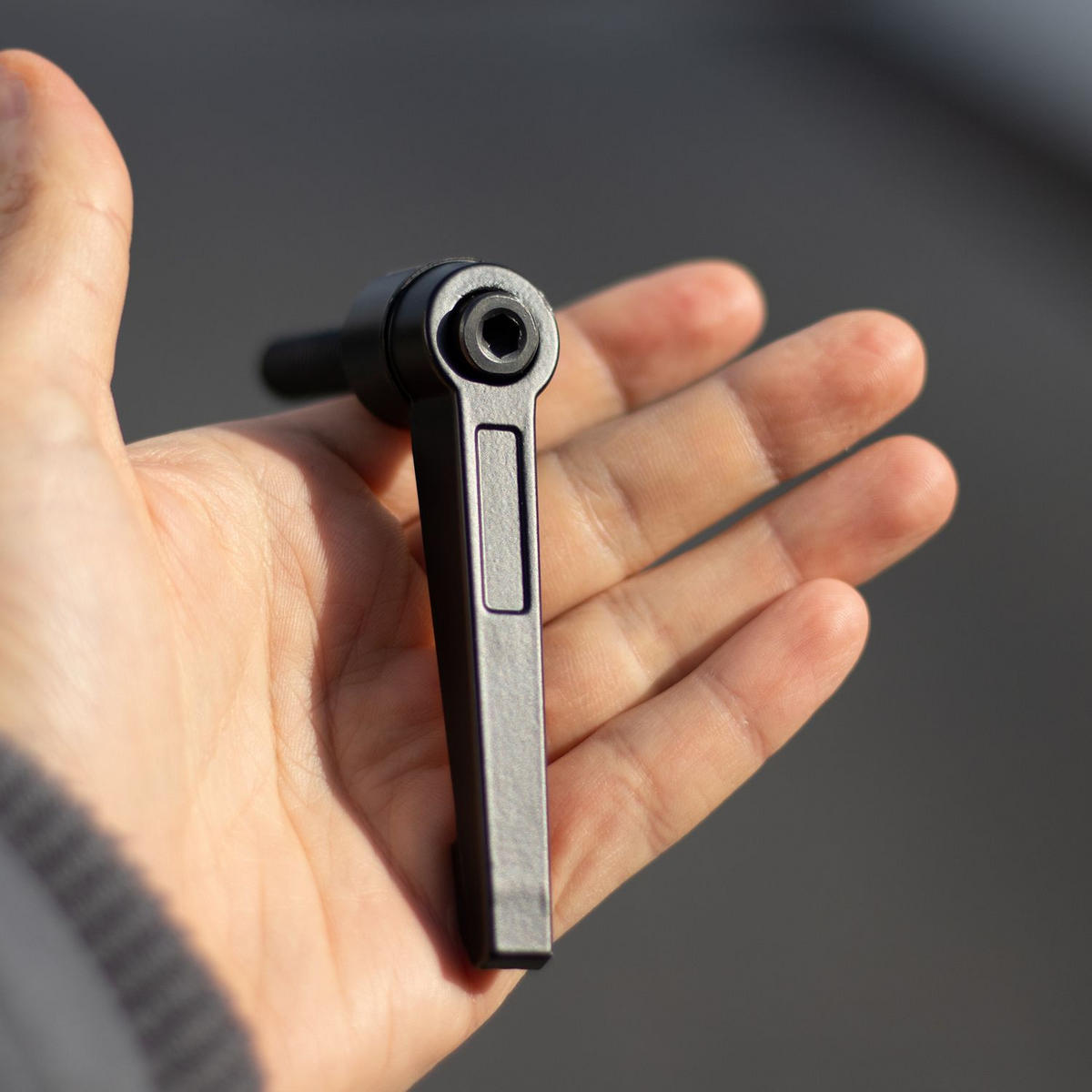 KLEMMHEBEL Größe M10x40mm - Schwarz, Metall (80/22/65cm) - Intirilife