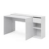SCHREIBTISCH Ben Weiß 145 x 46.4 cm - Weiß, Holzwerkstoff (46.4/145/75.8cm) - Vicco