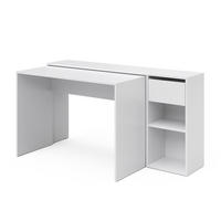 SCHREIBTISCH Ben Weiß 145 x 46.4 cm - Weiß, Holzwerkstoff (46.4/145/75.8cm) - Vicco