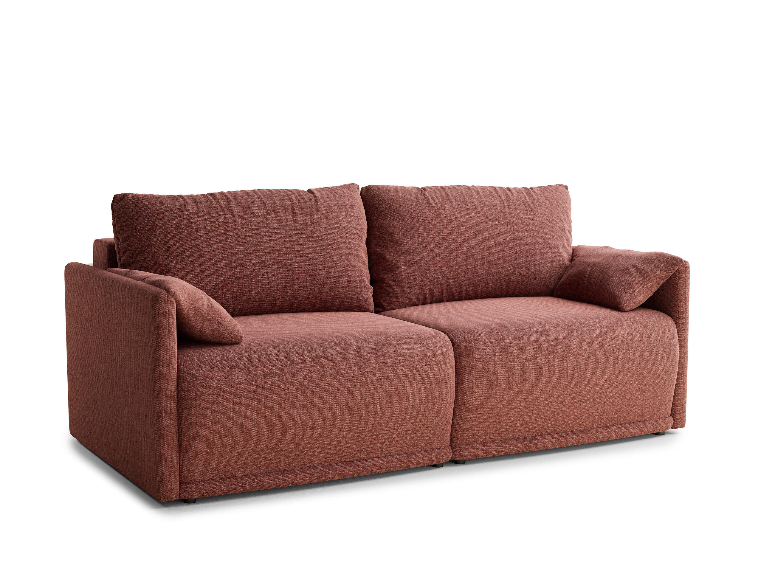 Maison de Reve ROZKLÁDACÍ POHOVKA Nappa, textil, korálový