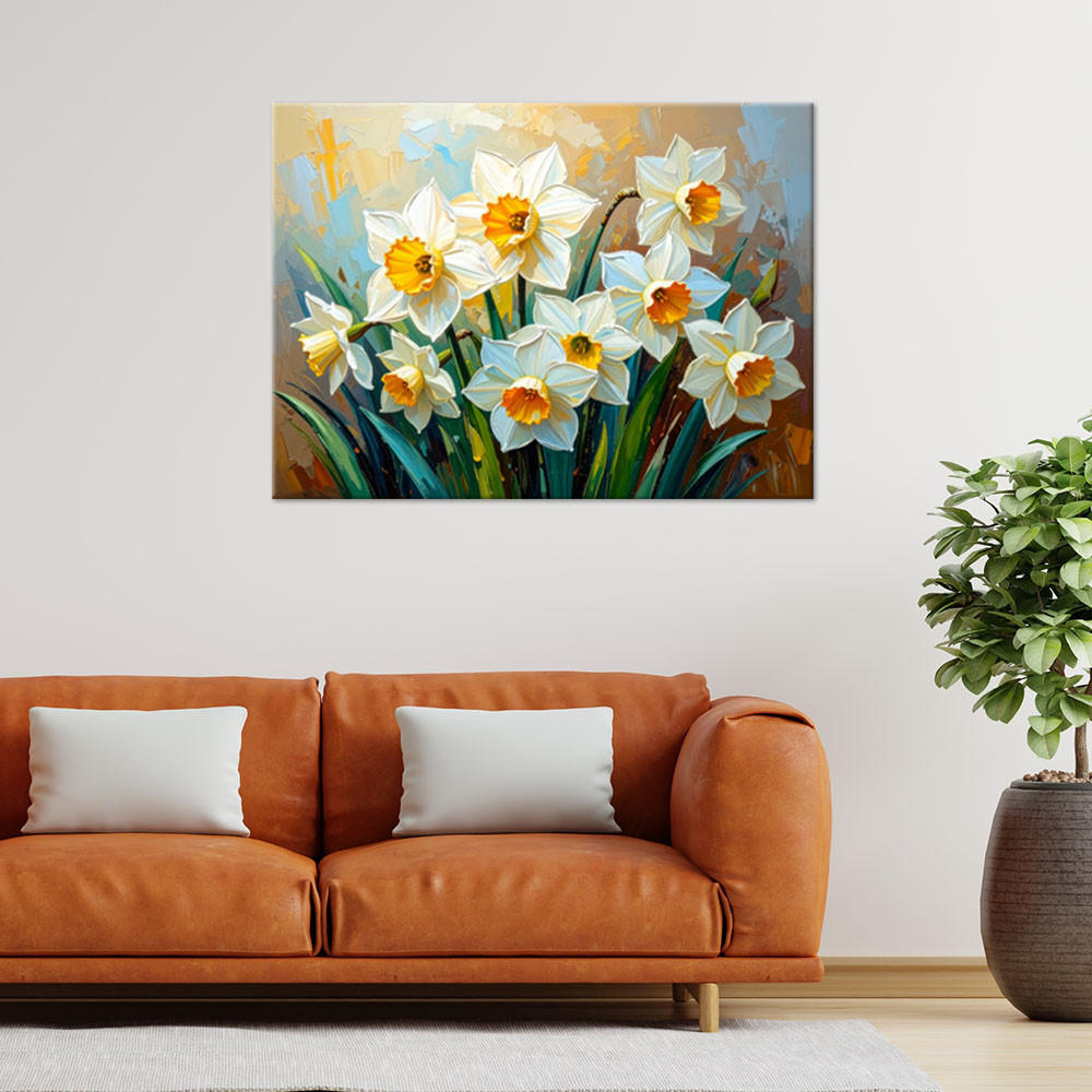 Thumbnail - Feeby Leinwandbild, Grün, Textil, Baum/Pflanze/Natur, Rechteckig, 100x70 cm, Bilder und Zubehör, Wandbilder, Leinwandbil...