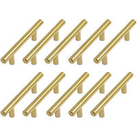 MÖBELGRIFF Gold 10er-Set 96 mm Edelstahl - Multicolor, Metall (1/3.2/15cm)