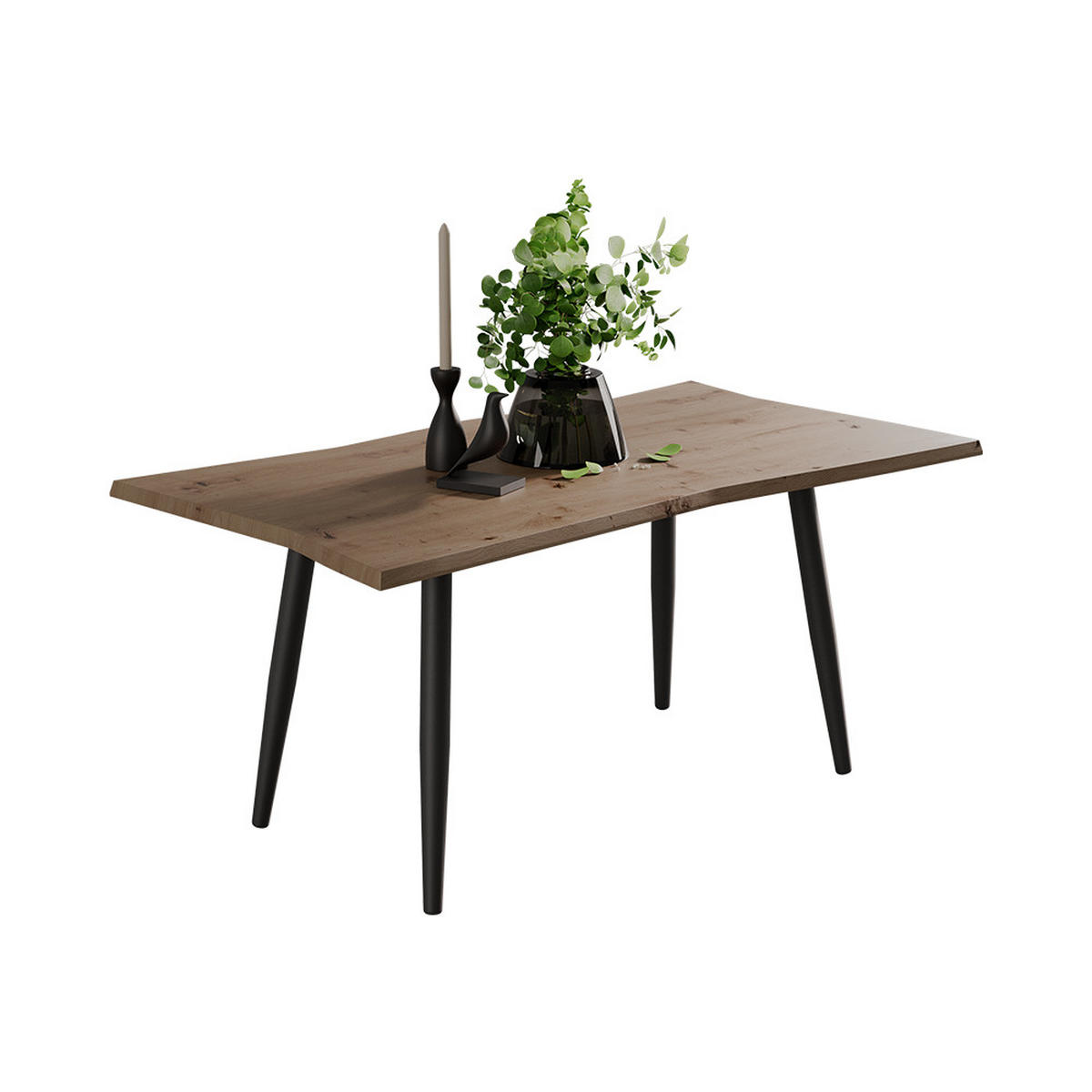 COUCHTISCH Yan Artisan 90 x 50 cm - Hellgrau, Holzwerkstoff (50/90/40cm) - Vicco