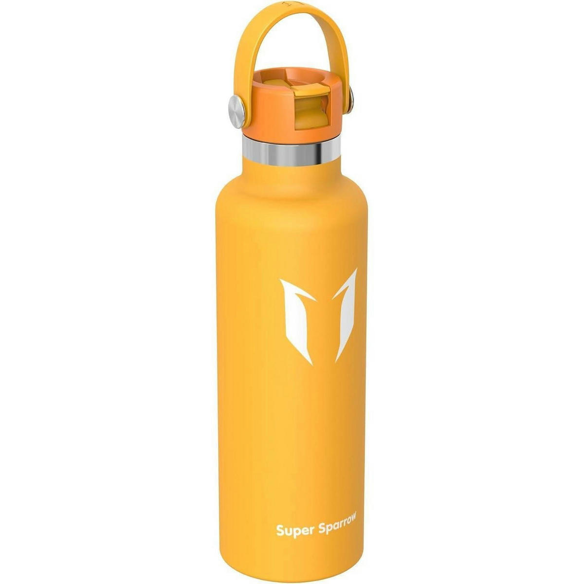 TRINKFLASCHE Edelstahl 750 ml C-Mango - Gelb, Metall (7.5/7.5cm)