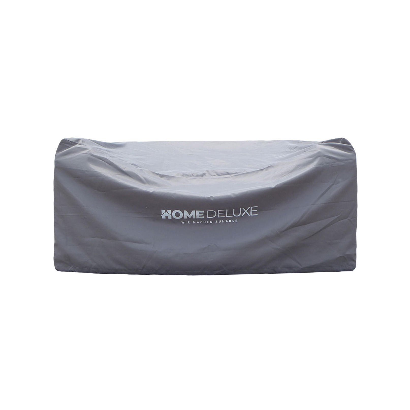 ABDECKUNG CAPE HOLBY - Grau, Textil (167/72/105cm) - Home Deluxe