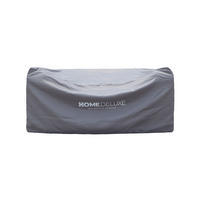 ABDECKUNG CAPE HOLBY - Grau, Textil (167/72/105cm) - Home Deluxe