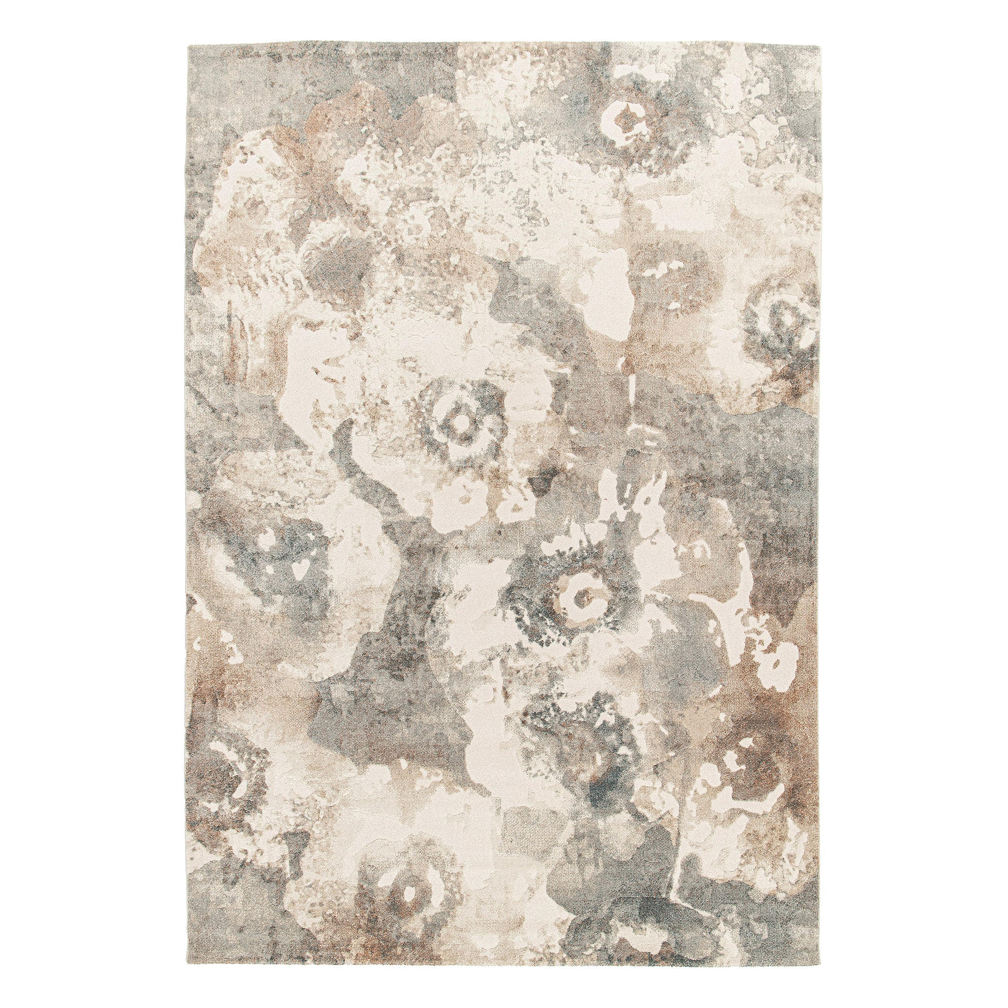 TEPPICH, Sehr weicher mit abstraktem Design mehrfarbig - Multicolor, Textil (120/170cm) - AFK Living