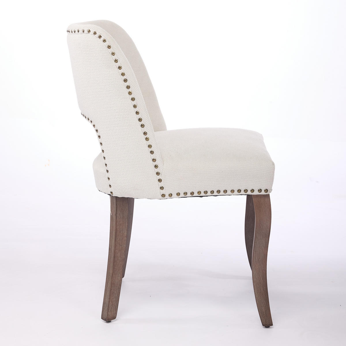 ESSZIMMERSTUHL 2er-Set mit Stoffbezug und Holzbeinen, Beige - Beige, Textil (58/82.5/51cm)