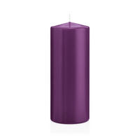 STUMPENKERZEN Brombeere Ø 78 x 200 mm, 8 Stück - Brombeere, Paraffin (8/20cm) - Wiedemann Kerzen