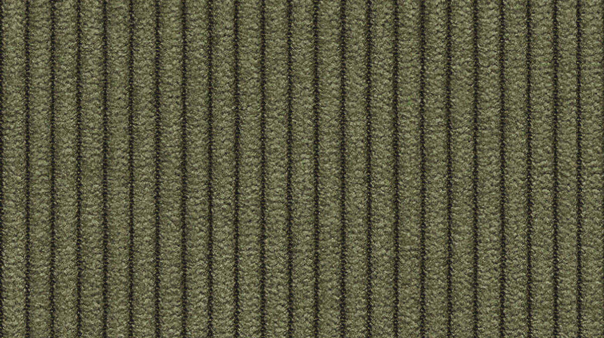 ECKSOFA TAUER 3-Sitzer rechts, olive - Dunkelgrün/Schwarz, Holz/Textil (248/173cm) - Courtois Laville