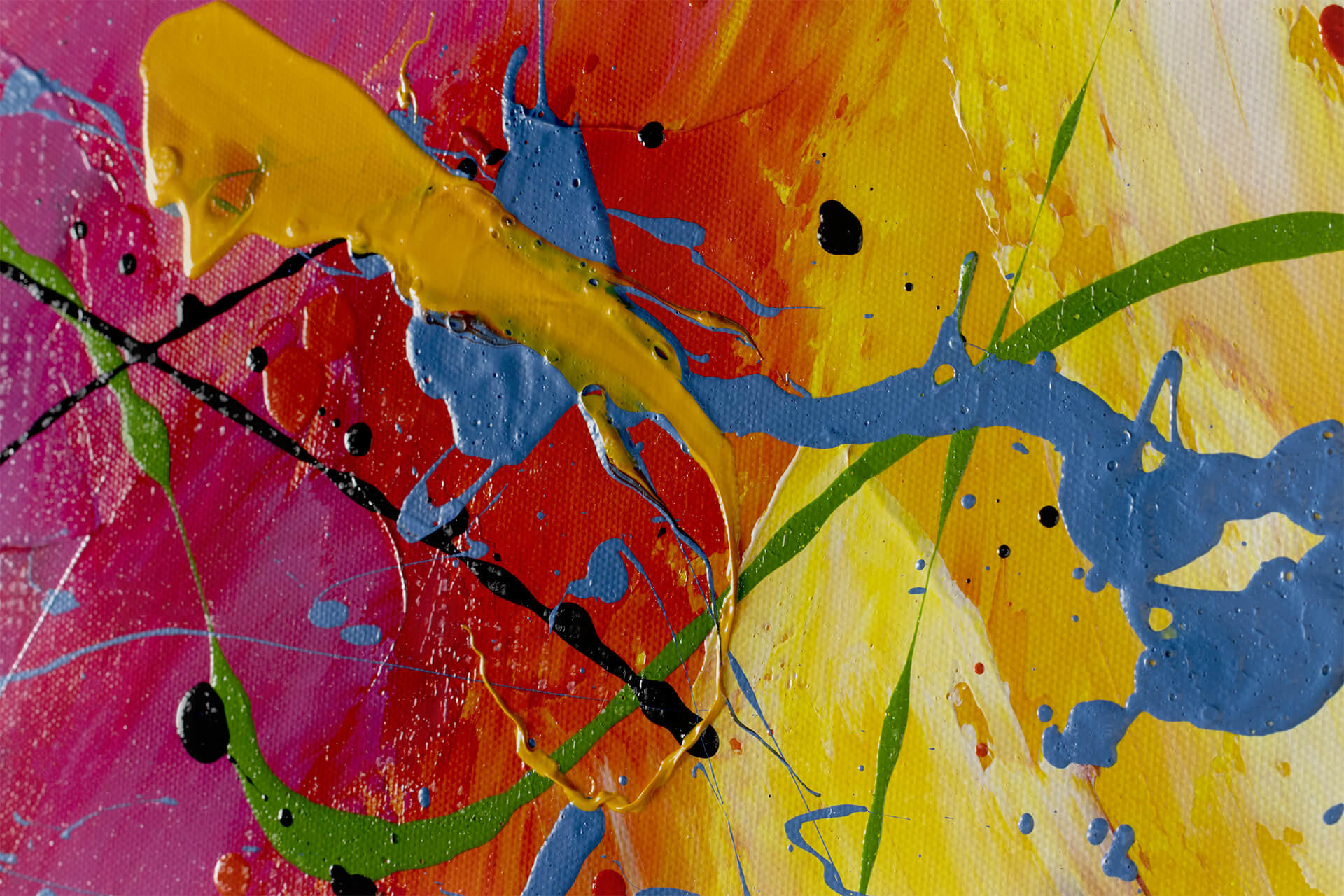 ÖLGEMÄLDE 150/50 cm - Multicolor, Holz/Textil (1.9/50cm) - KUNSTLOFT