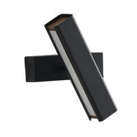 WANDLEUCHTE Salvi, Schwarz, 20cm - Schwarz, Metall (10/4.5/20cm) - KOSILUM