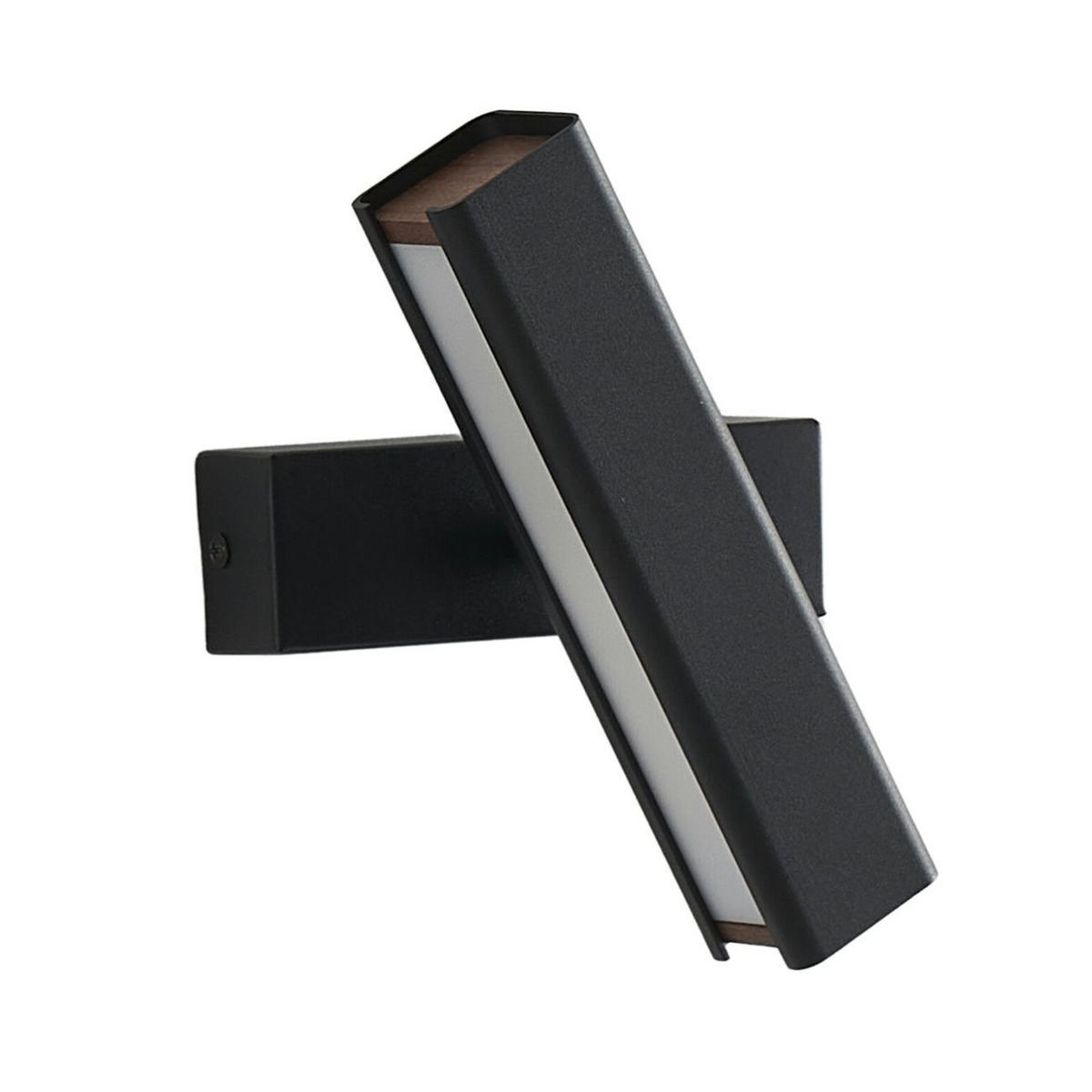 WANDLEUCHTE Salvi, Schwarz, 20cm - Schwarz, Metall (10/4.5/20cm) - KOSILUM