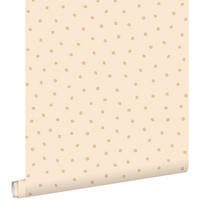 TAPETE Punkte 53 cm x 10.05 m - Beige, Papier (53/0.1cm) - ESTAhome