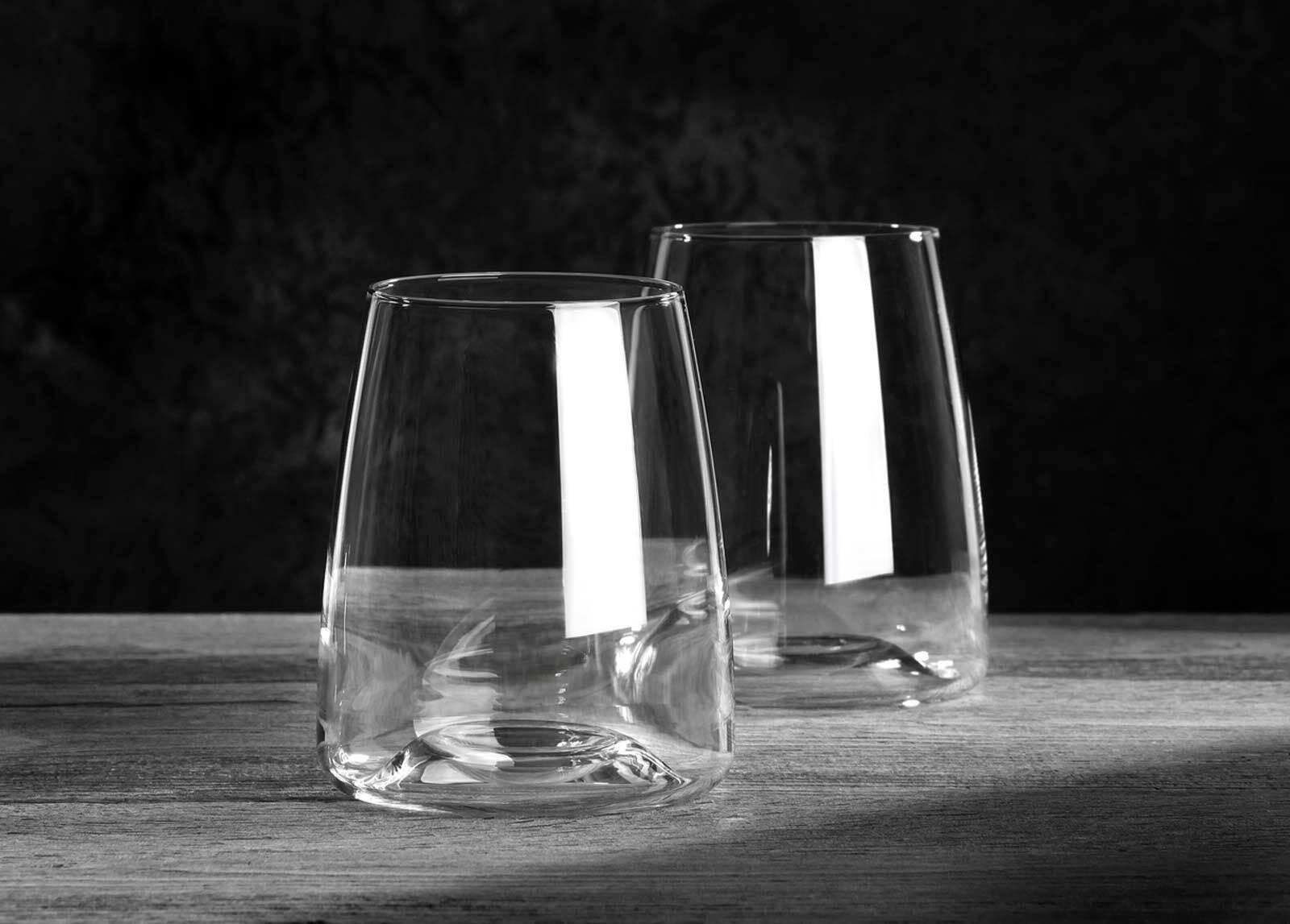 WASSERGLÄSER Vision transparent 480 ml 2er Set - Transparent, Glas - Zieher