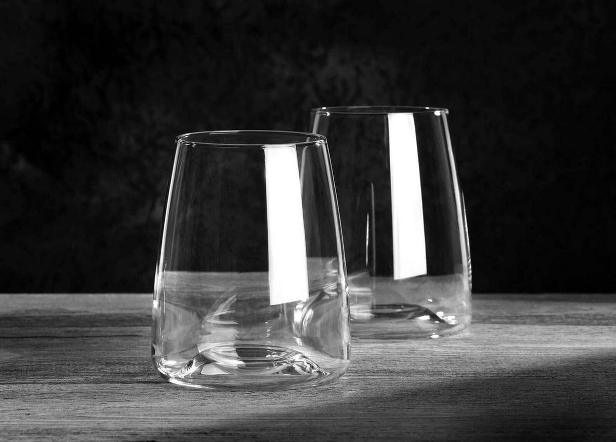 WASSERGLÄSER Vision transparent 480 ml 2er Set - Transparent, Glas - Zieher