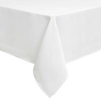 TISCHDECKE Leinenoptik Weiß 110 x 110 cm - Weiß, Textil (110/110/1.5cm)