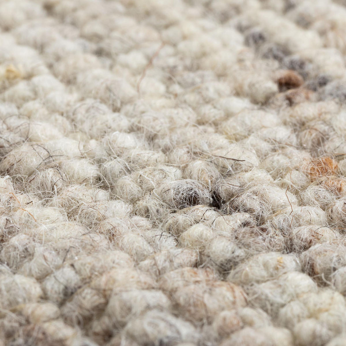 HANDWEBTEPPICH 200/200 cm Landshut exklusiv - Beige, Naturmaterialien (200/290cm) - Steffensmeier