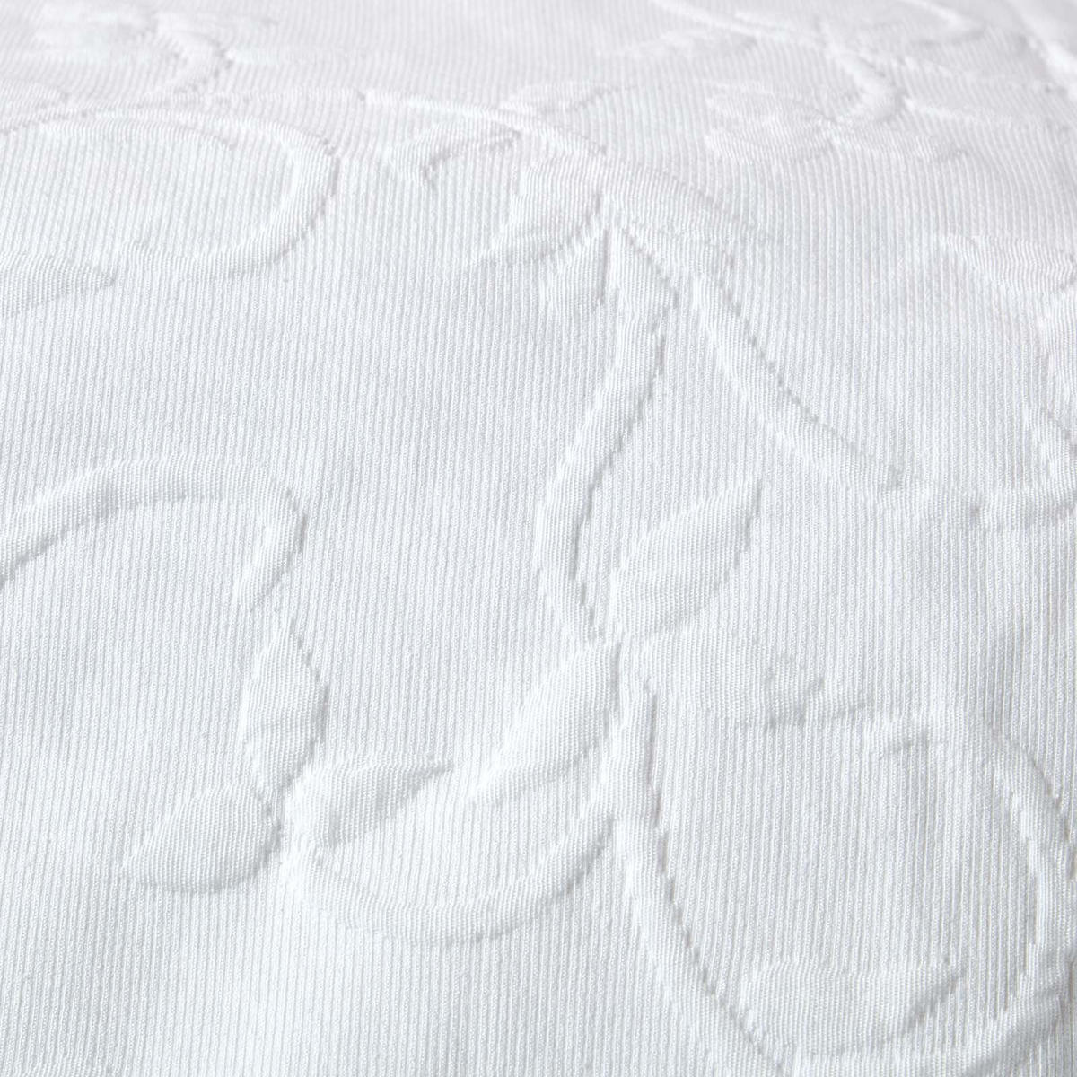TAGESDECKE Matelassé 230/260 cm, floral gemustert - Weiß, Textil (230/260cm) - Homescapes