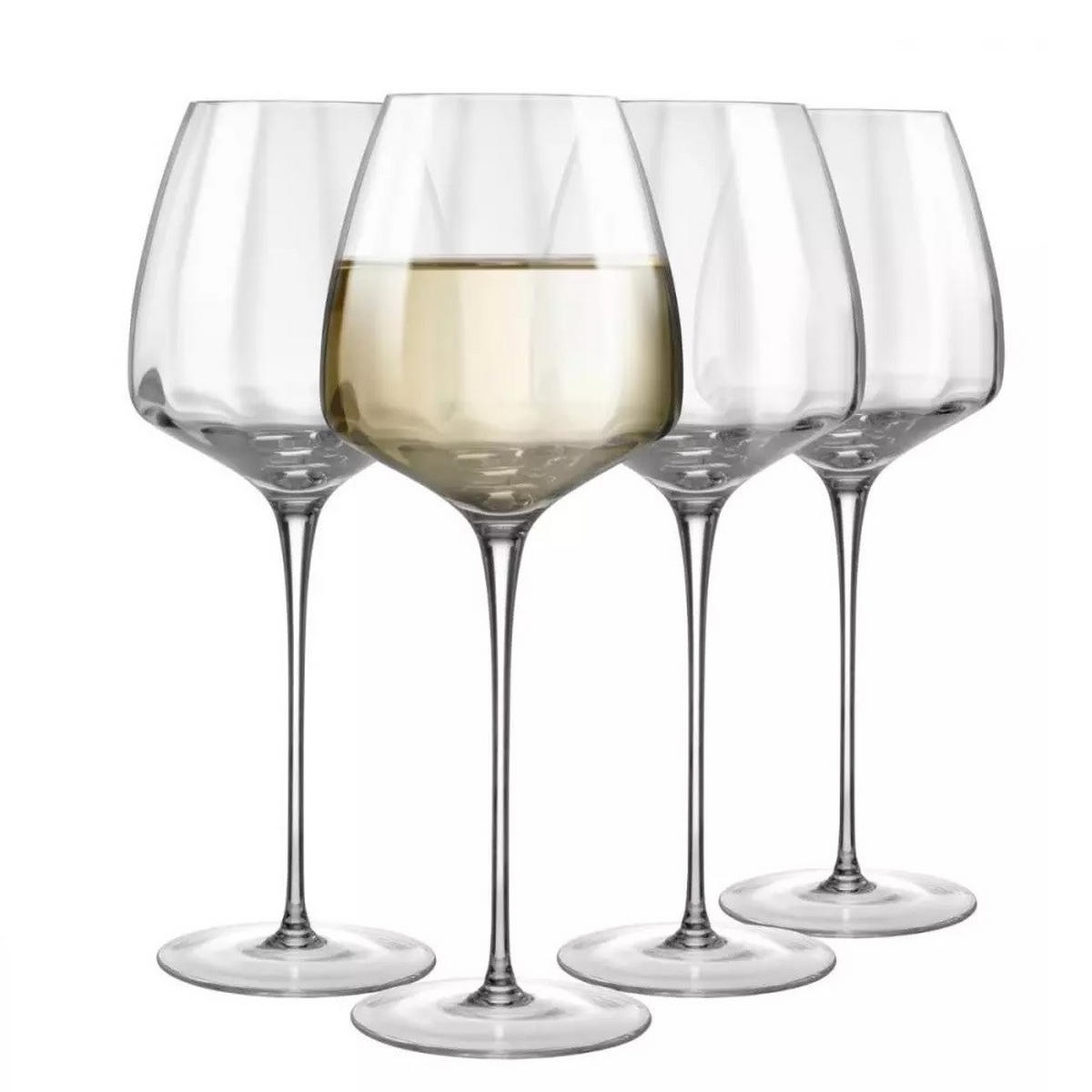 WEINGLÄSER, 4er-Set, 610 ml, Handgemacht - Transparent, Glas (0.61L) - Krosno Glass