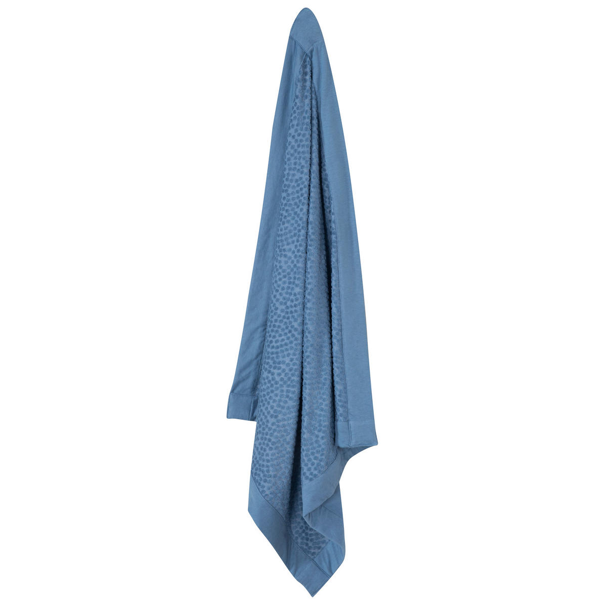 BABYDECKE 80 x 80 cm Seashells indigo - Blau, Textil (80/80cm) - Roba