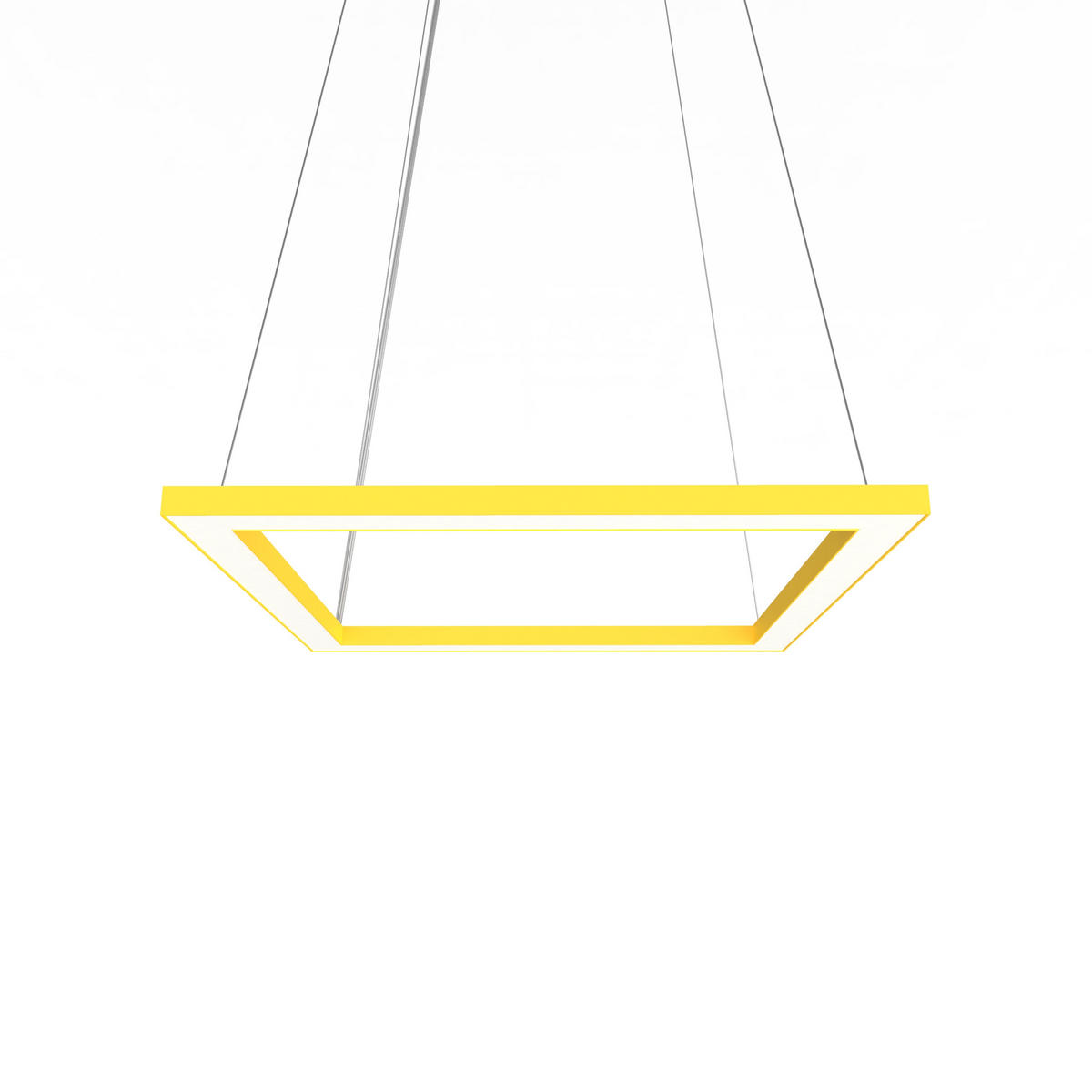 LED-HÄNGELEUCHTE - Gelb, Metall (40/40/100cm) - Lumicom