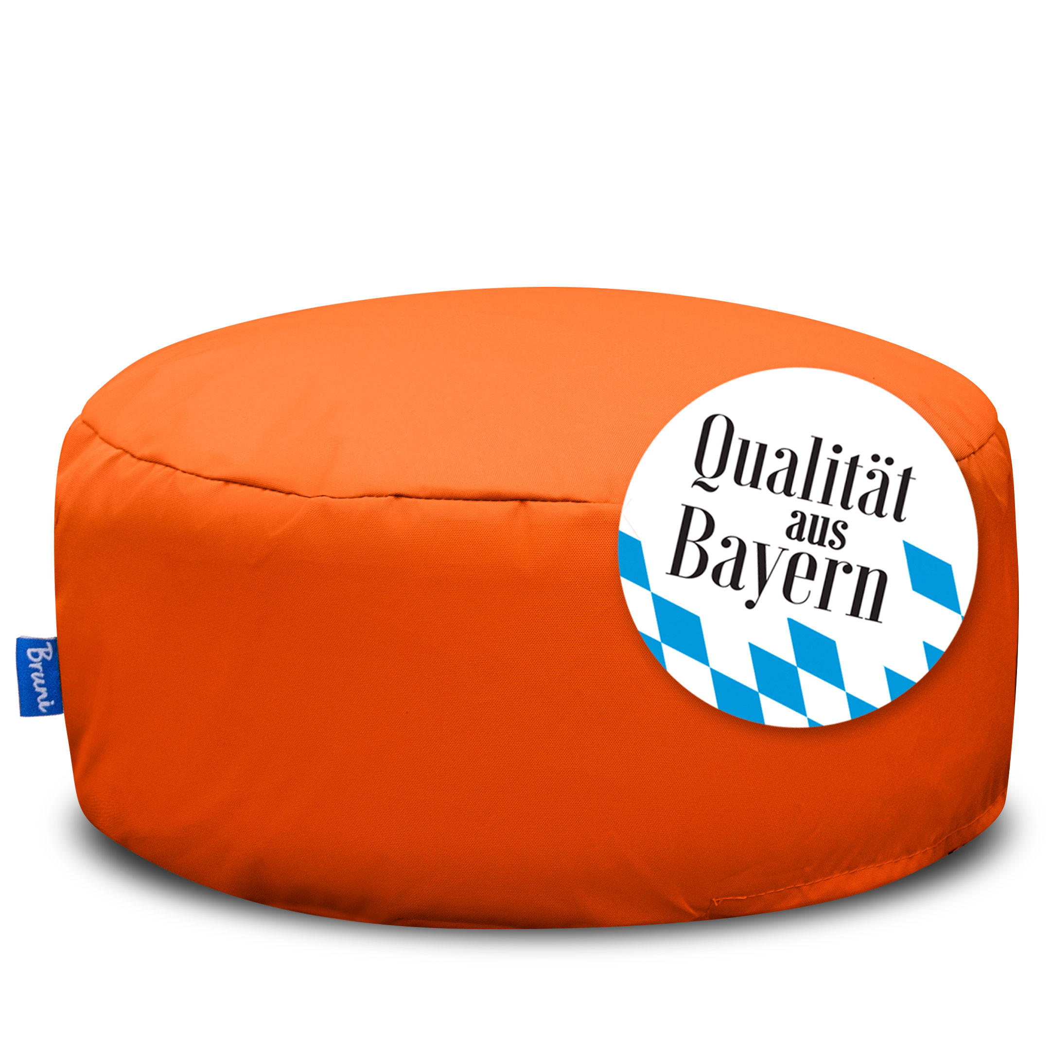 POUF M orange - Orange, Textil (500/200/500cm) - Bruni
