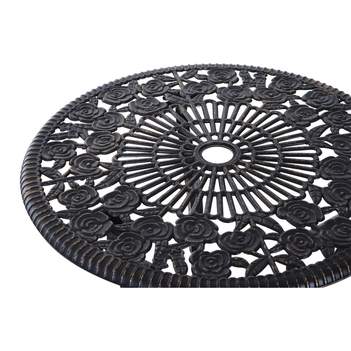 GARTENMÖBEL Set, Alu, Metall, Bronze - Bronzefarben, Metall - Outsunny