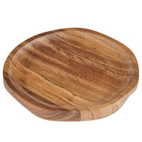 SERVIERPLATTE Acacia organisch - Akazienholz - Braun - Braun, Holz (17/2/6cm) - Butlers