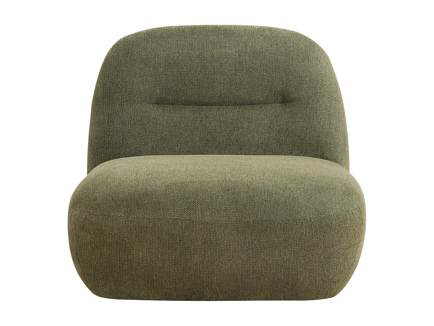 SESSEL mit gerader Rückenlehne - 1 Person - Stoff - Grün - - Grün, Textil (82/73/84cm) - Vente-Unique