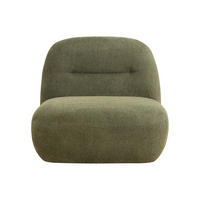 SESSEL mit gerader Rückenlehne - 1 Person - Stoff - Grün - - Grün, Textil (82/73/84cm) - Vente-Unique