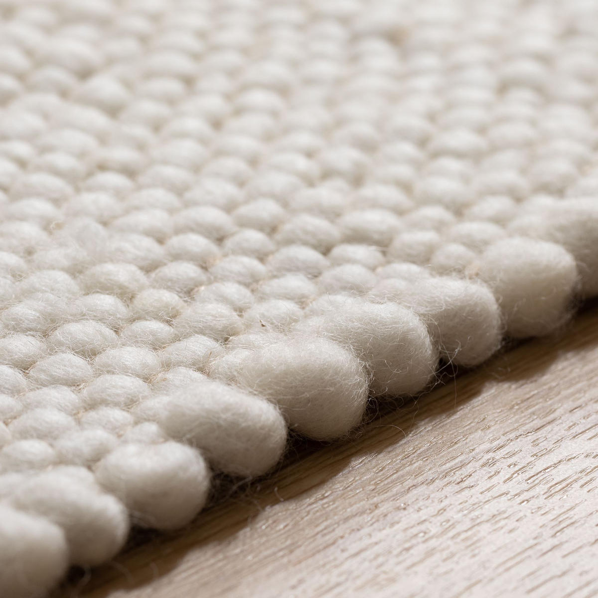 HANDWEBETEPPICH 240/340 cm Leo - Creme, Naturmaterialien (240/340cm) - Steffensmeier
