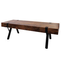 TV-RACK Eiche dunkel - Trüffeleichefarben, Holz (120/42/40cm) - MCW