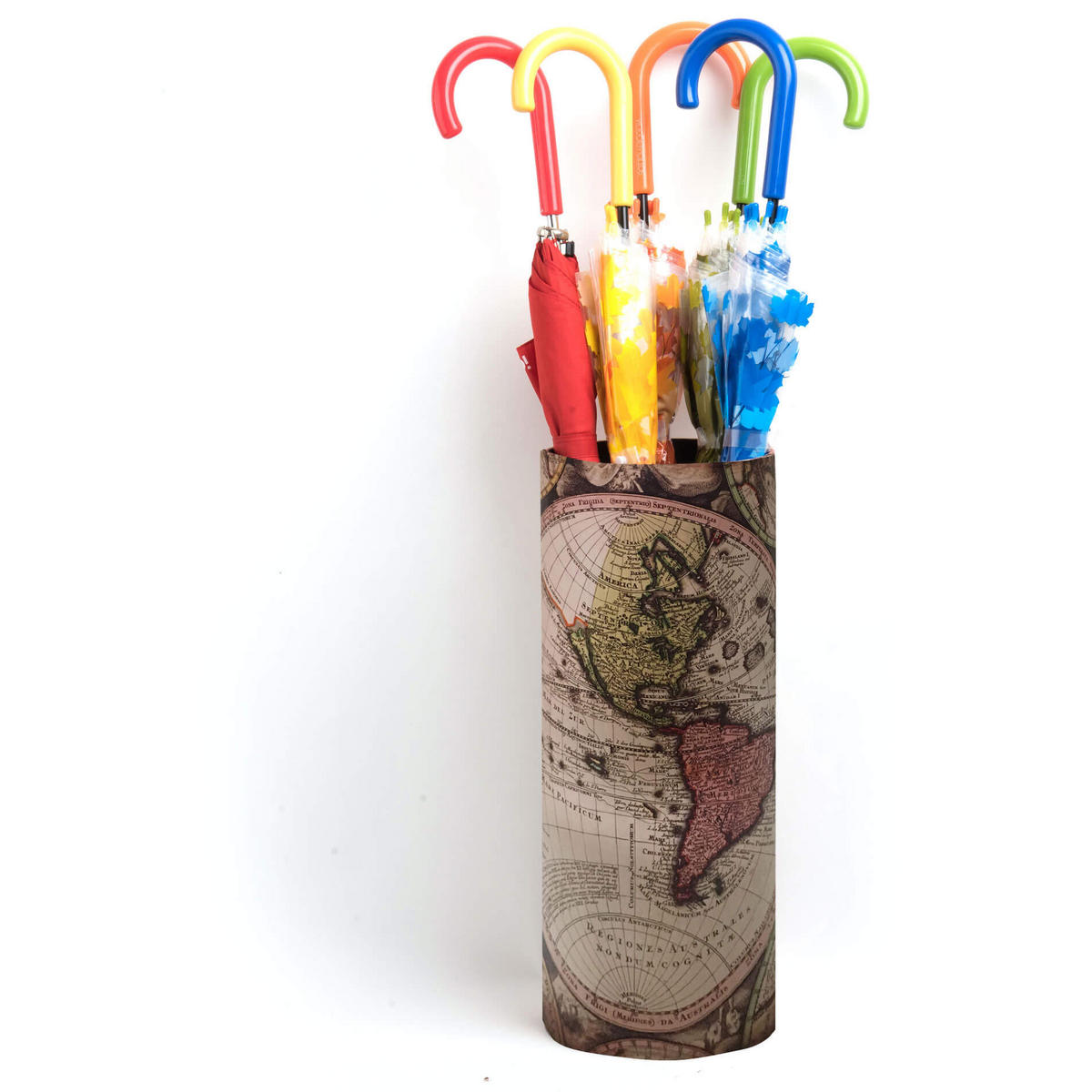 SCHIRMSTÄNDER Braun 23/23/54 cm - Braun, Holzwerkstoff (23/54/23cm) - Mobili Rebecca