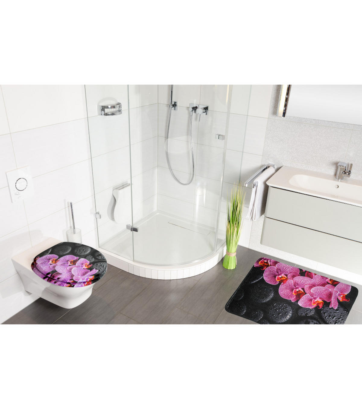 WC-SITZ Madeira - Violett, Holzwerkstoff (38/6/47cm) - Sanilo