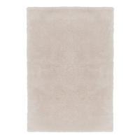 TEPPICH Shaggy ultraweich Wolloptik beige - Beige, Textil (200/290cm) - AFK Living