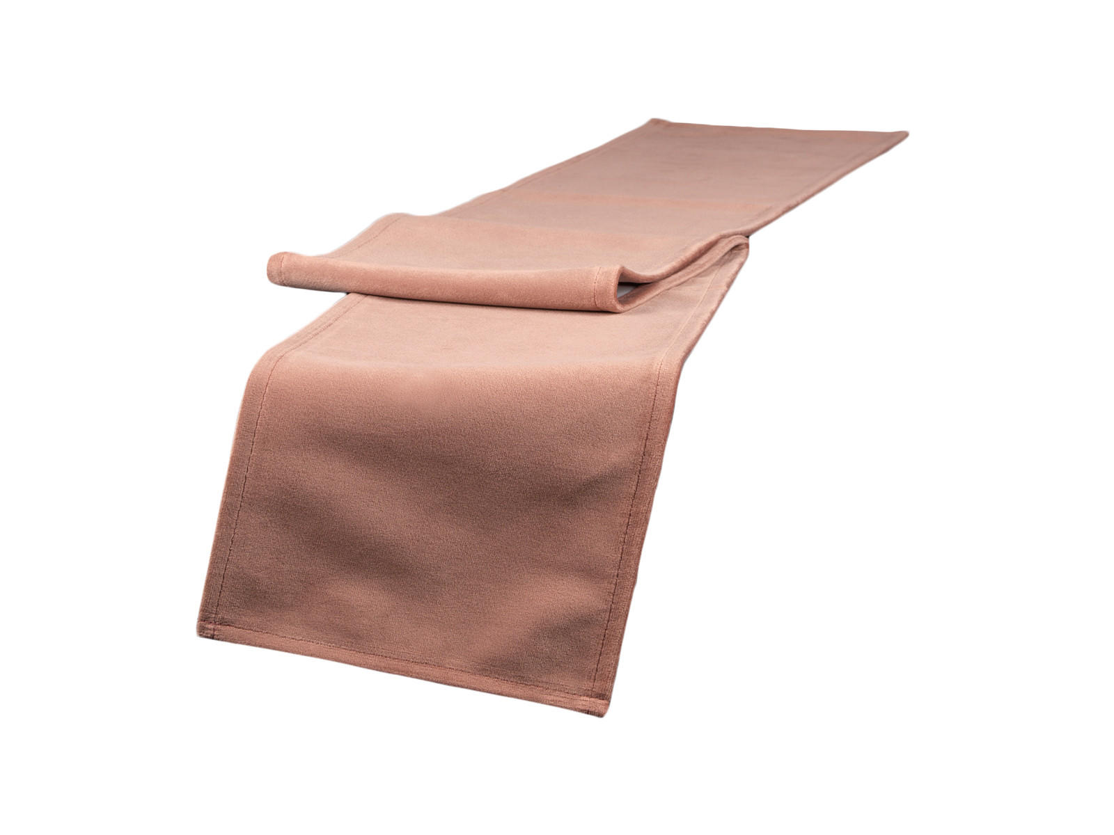 XL-TISCHBAND Samt&Sonders altrosa 220/18 cm - Altrosa, Textil (18/220cm) - beties Heimtextil