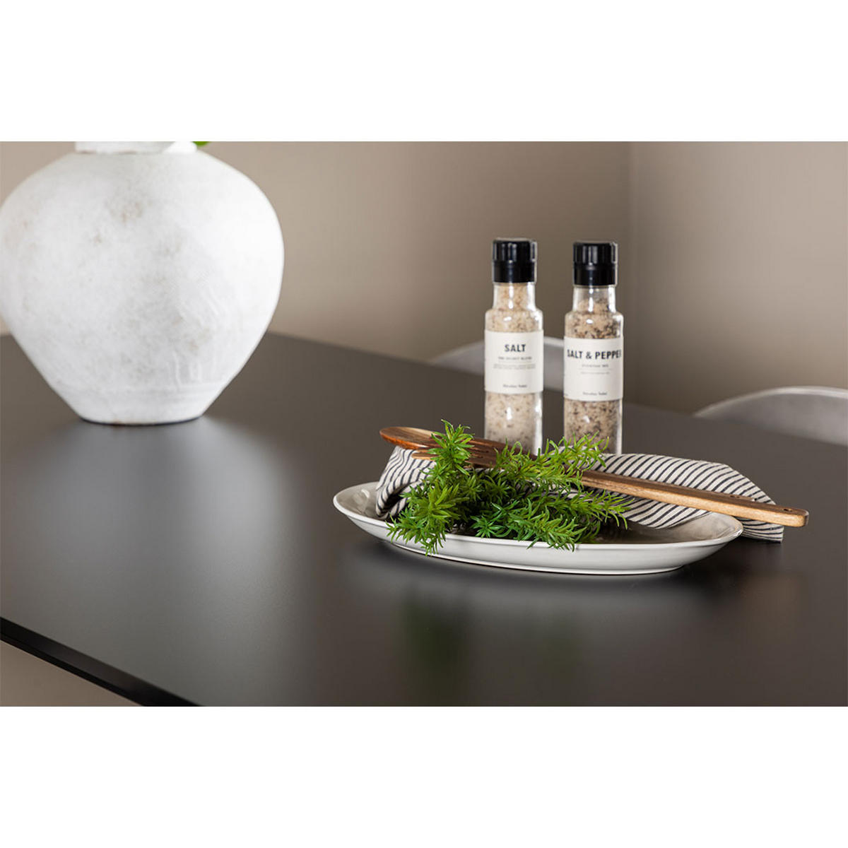 TISCHGRUPPE Grau - Grau, Holz (220/75/100cm) - ebuy24