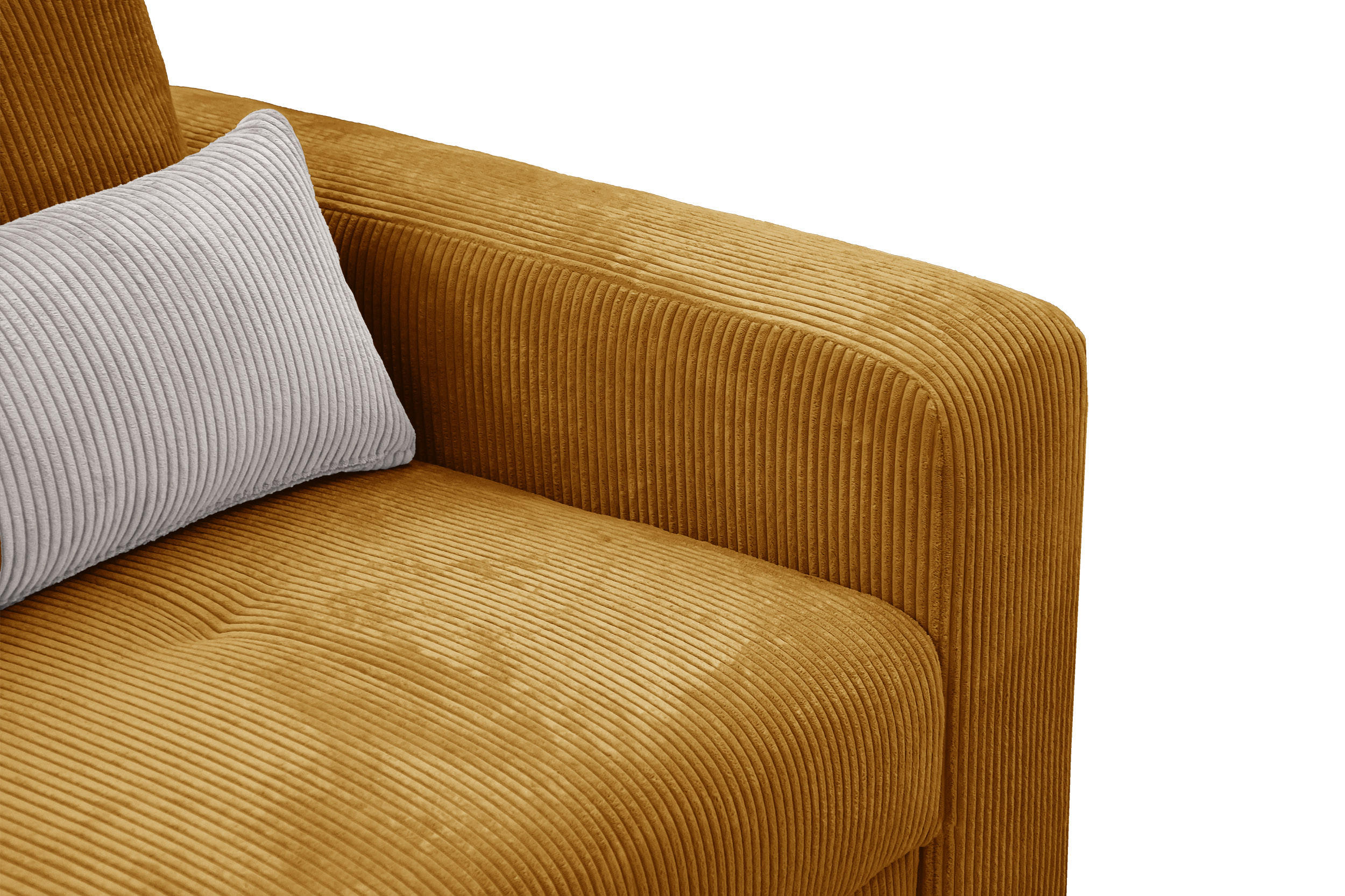 Thumbnail - Courtois Laville Sofa, Gelb, Textil, 3-Sitzer, 208x91x108 cm, Wohnzimmer, Sofas & Couches, Sofas