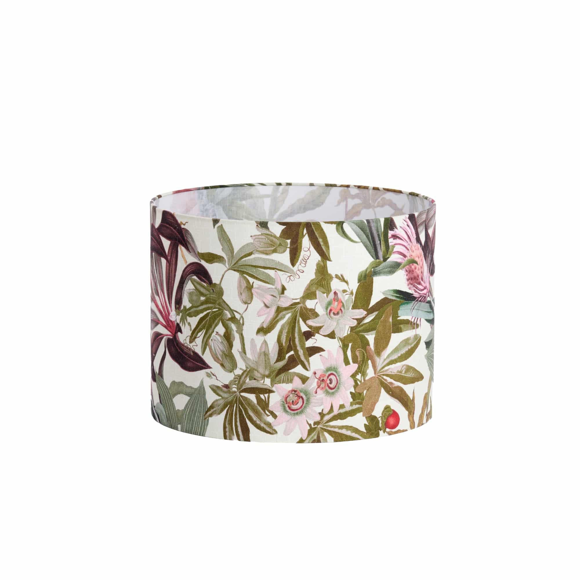 LAMPENSCHIRM Isadore Weiß 40/40/30 cm - Weiß, Textil (40/40/30cm) - Light & Living