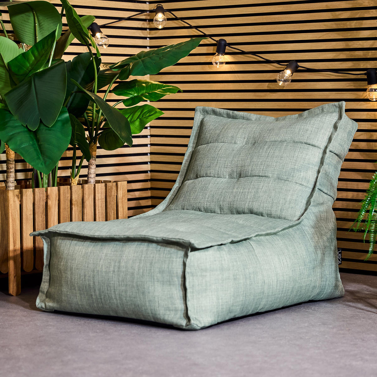 OUTDOORSITZSACK Skandi - Grün, Textil (75/75/96cm) - icon