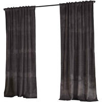 VORHANG 2ER SET MILANO HxB 280x135 cm Grau - Grau, Textil (135/280cm) - Gardinenbox
