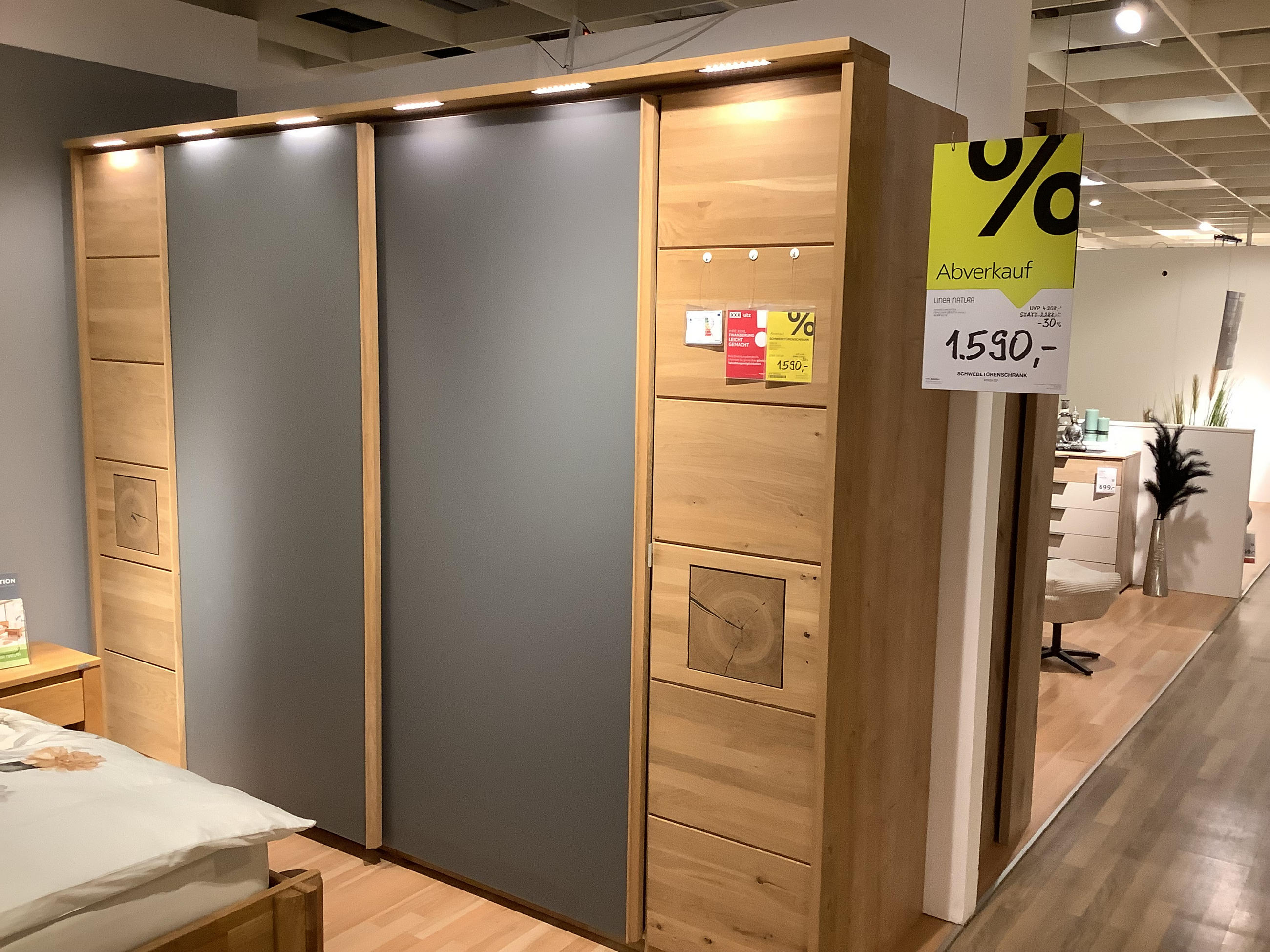 Schwebetürenschrank VITARA - Linea Natura